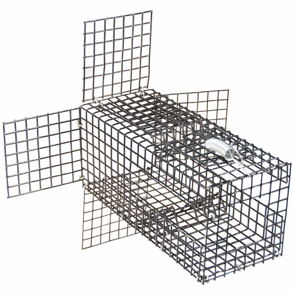 Safeguard 50450 Squirrel Cage Trap 18 x 5 x 5 - Front Release