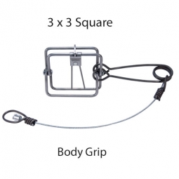 CTM 3" x 3" Square Body Grip Trap