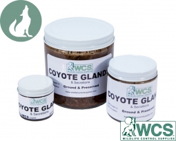WCS™ Coyote Glands - Ground, Aged and Preserved