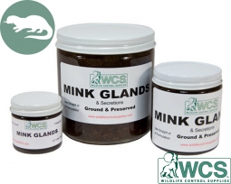 WCS™ Mink Glands - Ground & Preserved - 1 oz.