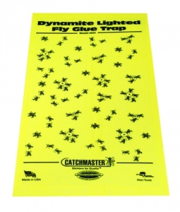 Replacement glue boards for Catchmaster 911 Dynamite Black Light Fly Trap - 25 Boards