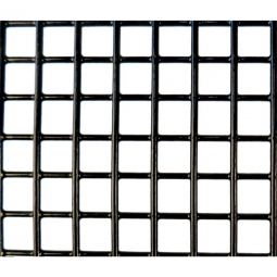 Black Plastic Coated Wire Mesh Panel -  24" x 36" - 10 Pack