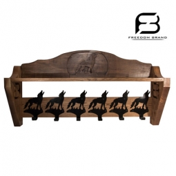 Freedom Brand Coat Rack (Howling Coyote Model)
