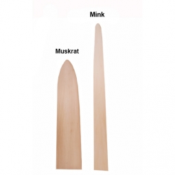 Mink & Muskrat Fleshing Beams
