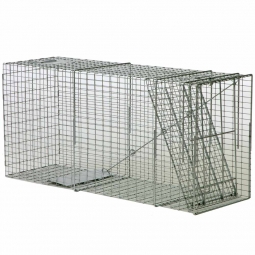 Safeguard 50590 Large Dog Trap 48" x 15" x 22" - Front Release