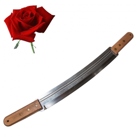 Steel Rose 1095 Carbon Steel Fleshing Knife Wildlife Control Supplies Product Code Wcstr1095